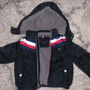 Black Tommy Hilfiger Coat